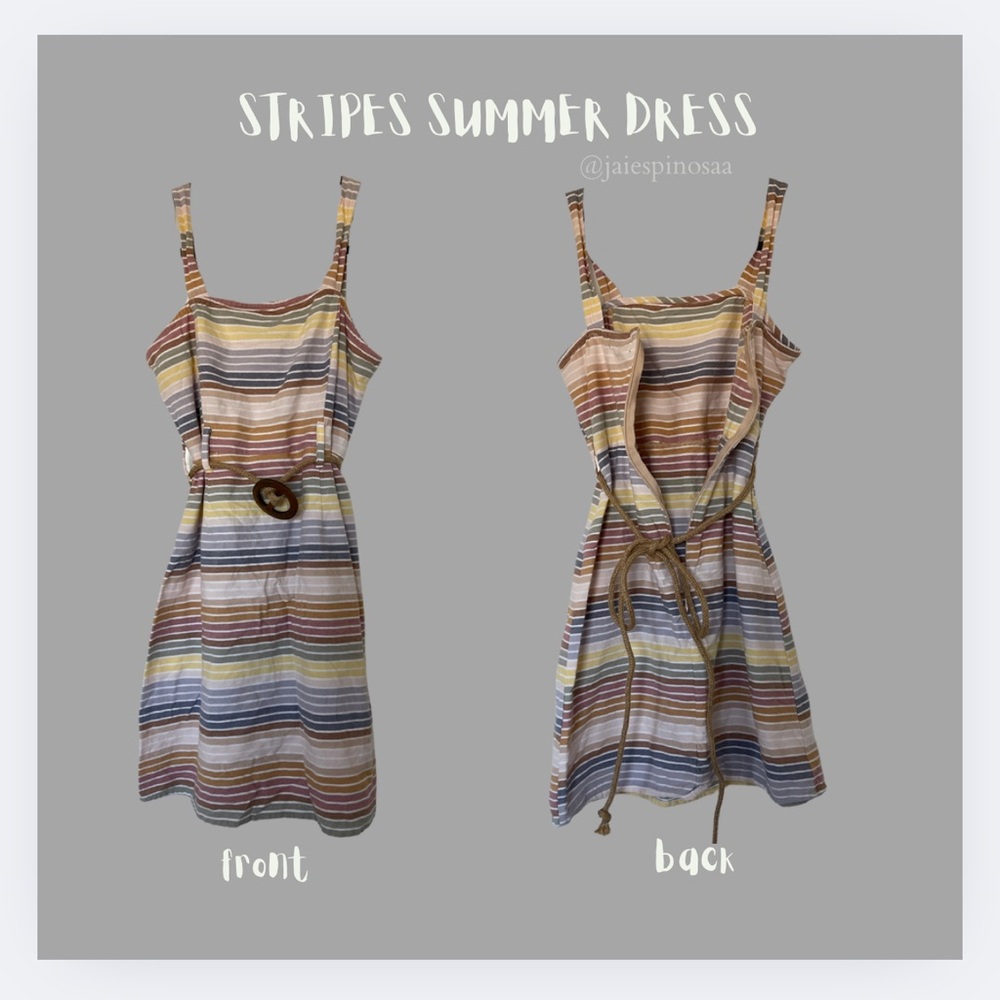 Coastal Breeze Striped Dress